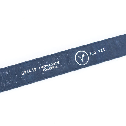 Adjustable Blue Double-Sided Cork Belt | THE CORK COLLECTION