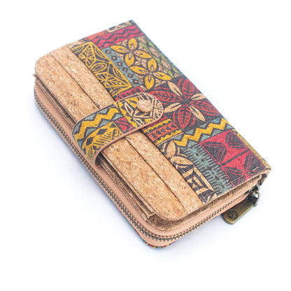 Medium Cork Women's Wallet w/ Card Holder (6 Units ) BAGD-506-MIX-6