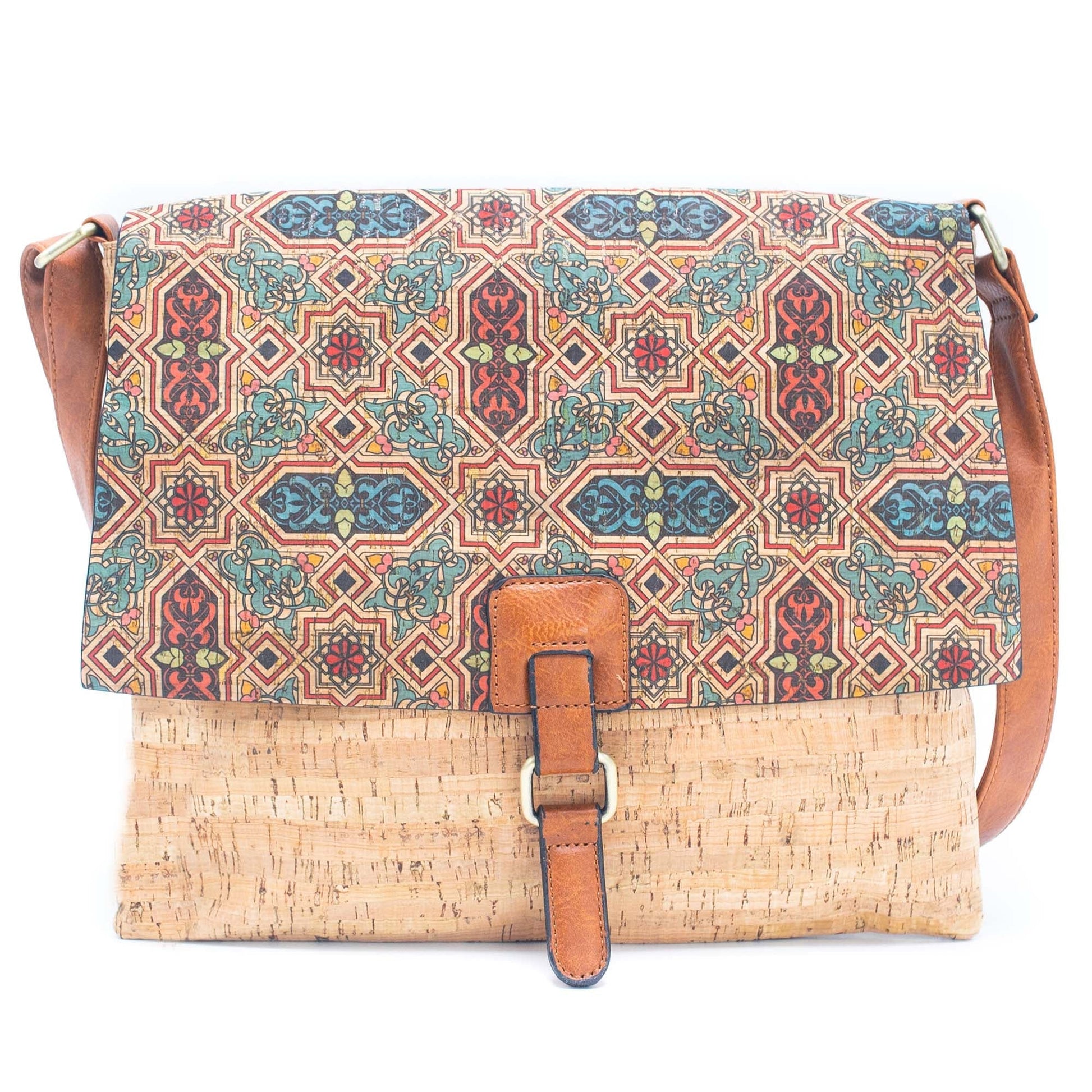 Natural Cork Crossbody Bag w/ Beautiful Patterns | THE CORK COLLECTION