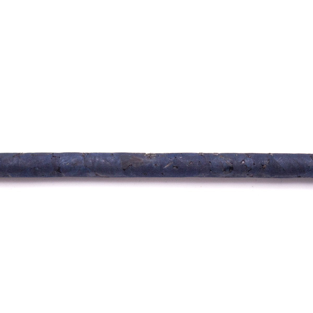 10 mètres de cordon de liège rond bleu foncé 5 mm COR-596 