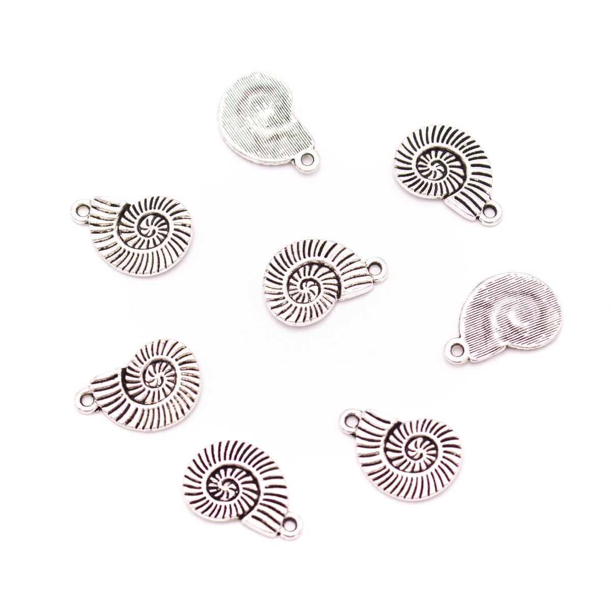 20 units 12x19mm  Pendant antique silver conch Necklace  jewelry pendant Jewelry Findings  D-3-471