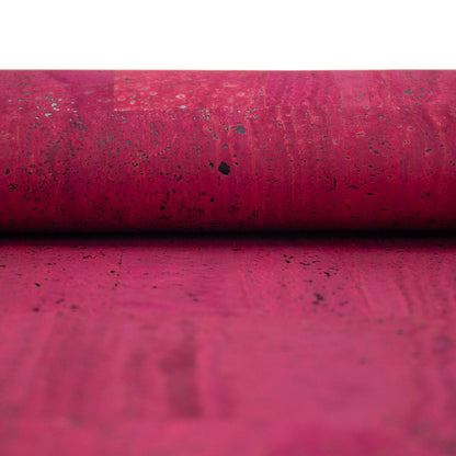 Wine Red Portuguese Vegan Cork Fabric | THE CORK COLLECTION 