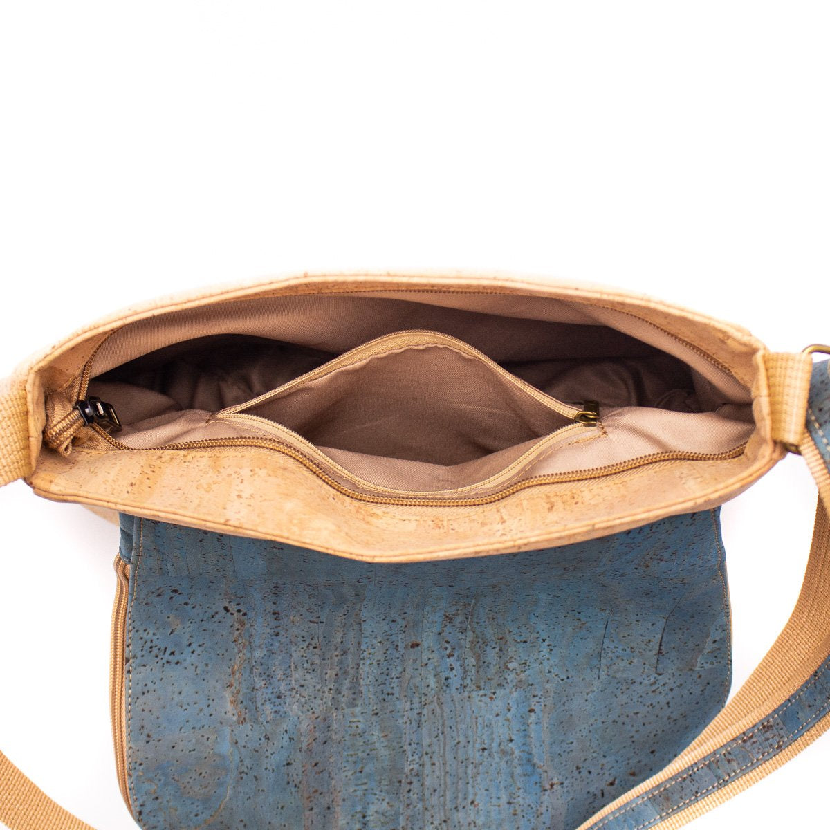 Natural Cork w/ Color Tassel Crossbody Vegan Bag | THE CORK COLLECTION
