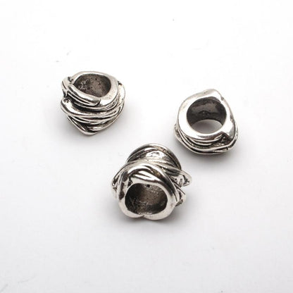 10pcs for 8mm Antique silver round beads jewelry supplies jewelry finding D-5-5-94