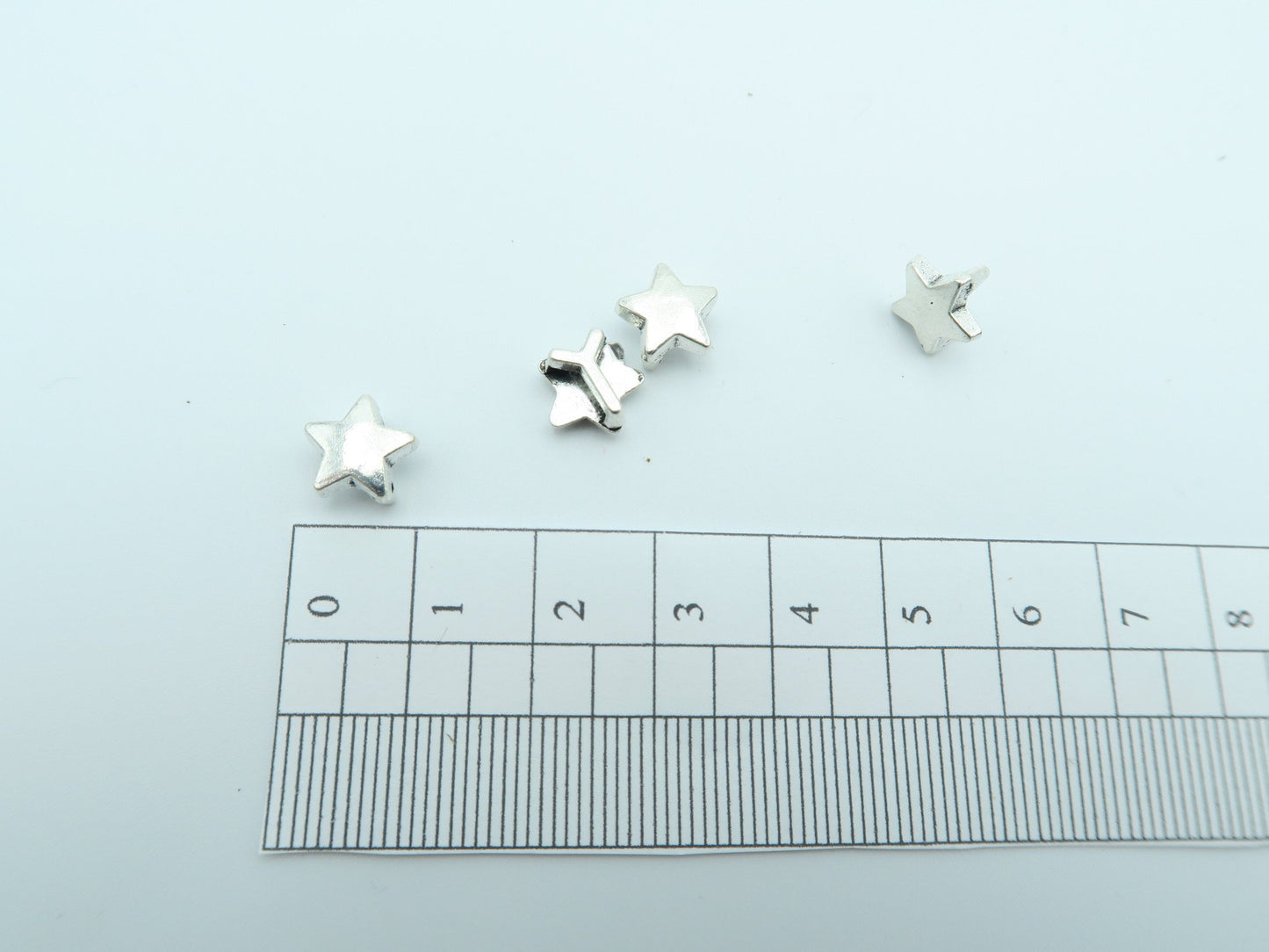 20pcs For 5mm flat leather, Antique silver Star, jewelry supplies jewelry finding D-1-5-1