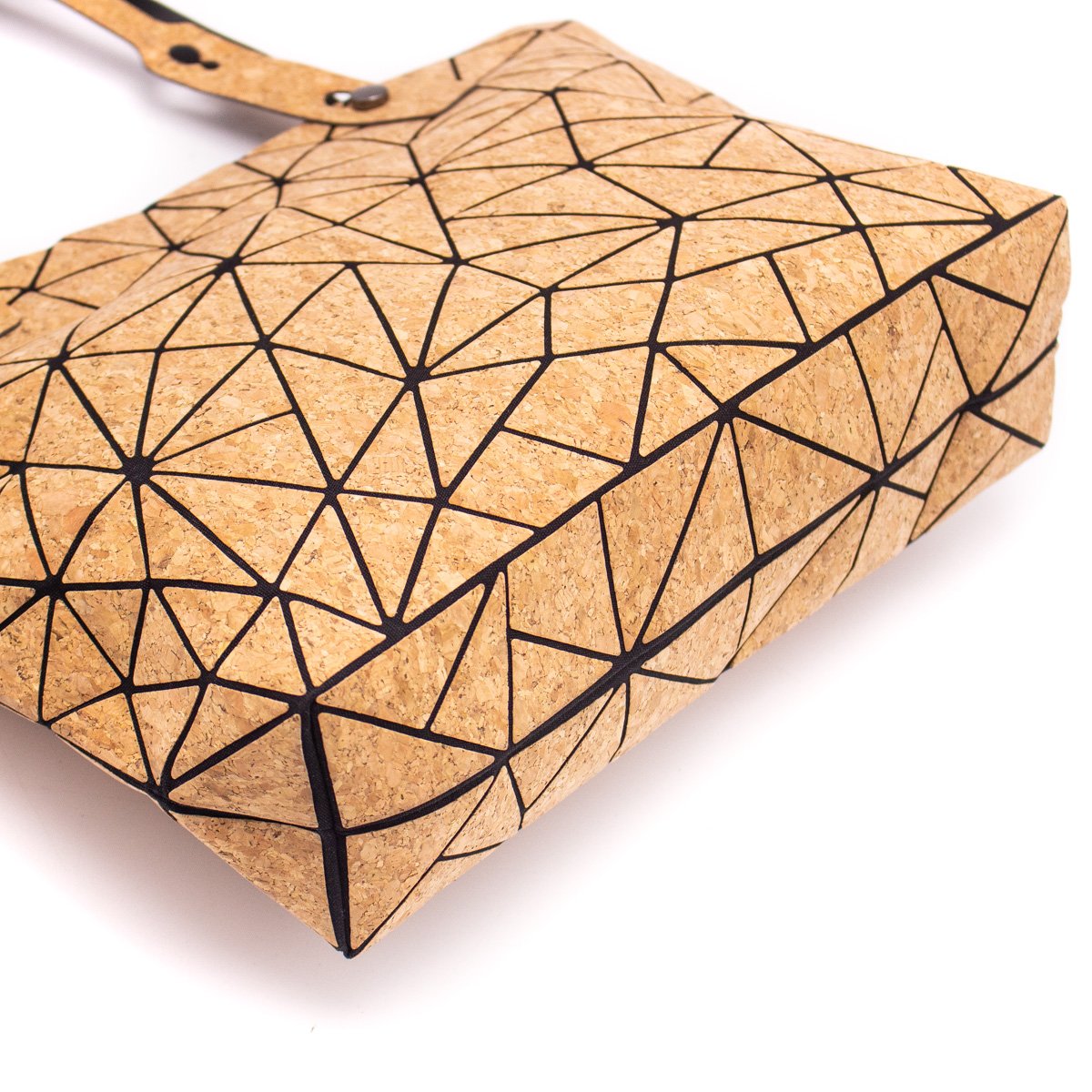 Geometric Tote Bag Handbag Handle Shopping Bag | THE CORK COLLECTION