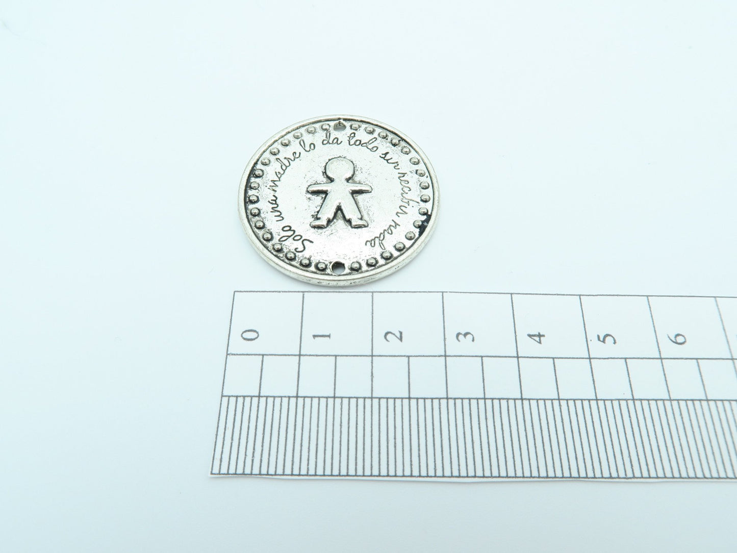 10 pièces pendentifs coeur en argent Antique fournitures de bijoux recherche de bijoux D-3-15