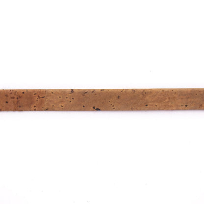 10Meters Light Brown 8mm flat cork cord COR-417