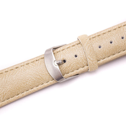 For 20mm PU Leather Watch Strap SE-02