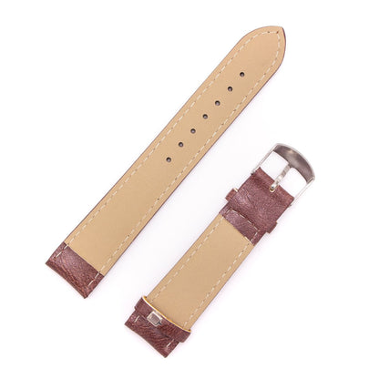 For 20mm PU Leather Watch Strap SE-08