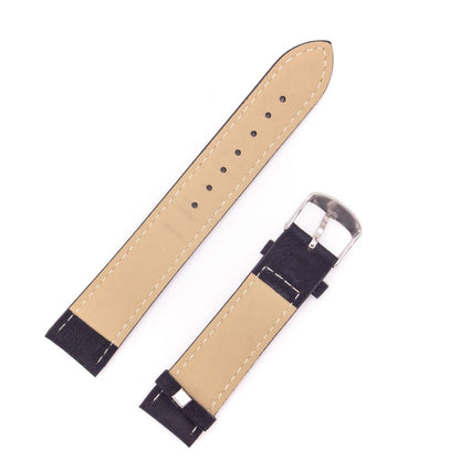 For 20mm PU Leather Watch Strap SE-10