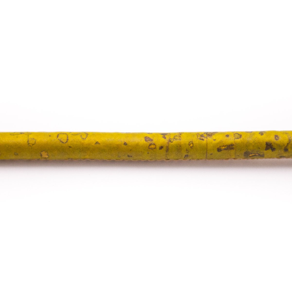 10 mètres de cordon rond en liège jaune clair 5 mm COR-504 