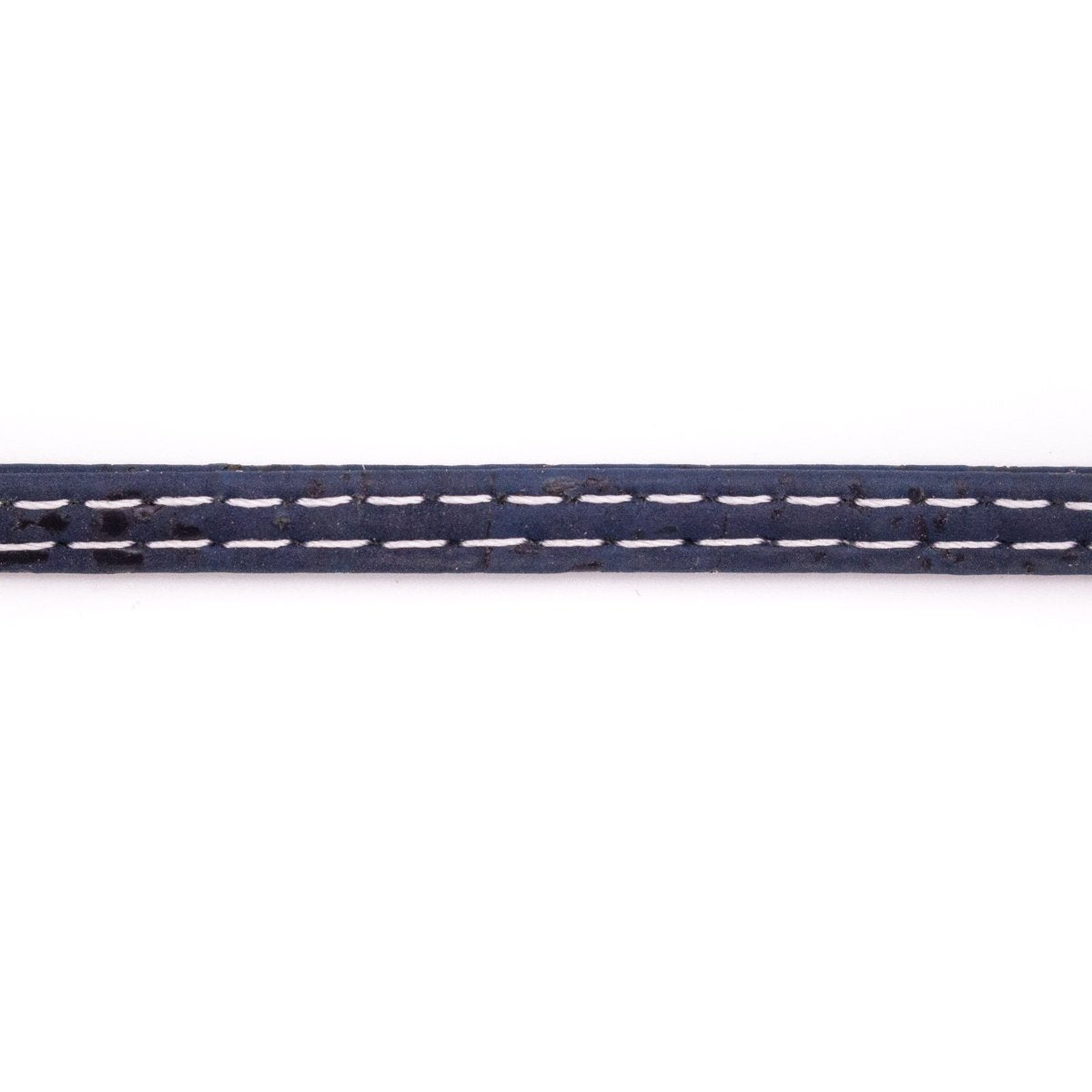 10 meters of 5mm Flat Blue Cork Cord COR-519