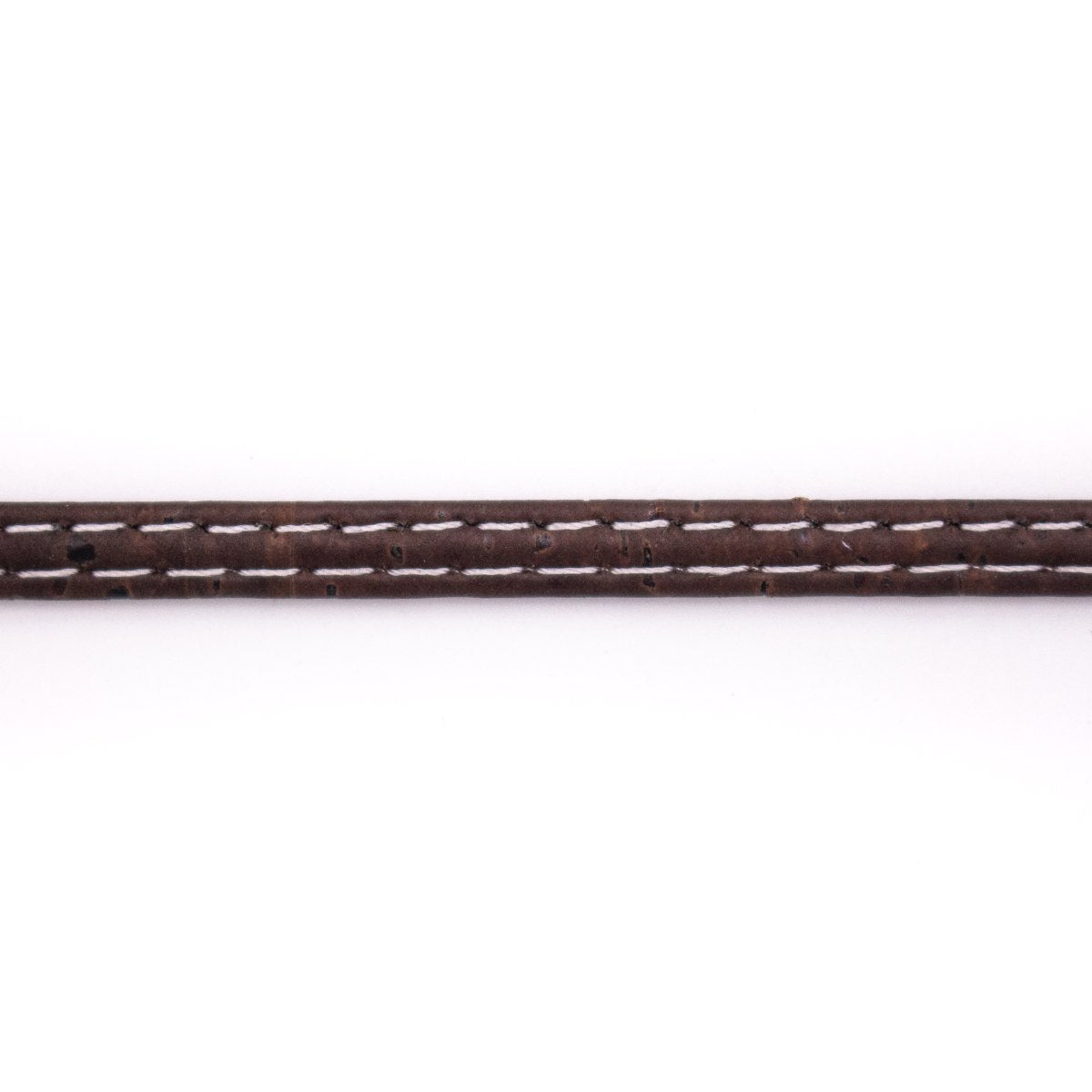 10meter 5mm flat brown cork cord COR-512