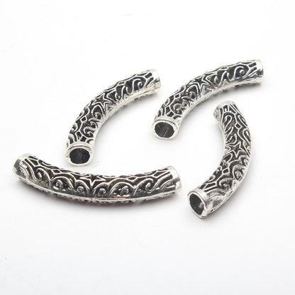 5 Pcs Antique silver for 5mm tube jewelry supplies jewelry finding D-5-5-78