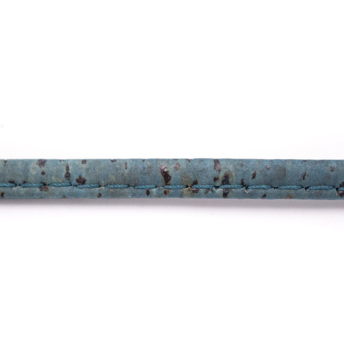 10meter 5mm flat Turquoise color cork cork  COR-360