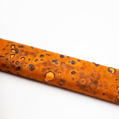 10x5mm orange  color Licorice Cork Cord Leather Portuguese cork COR-349