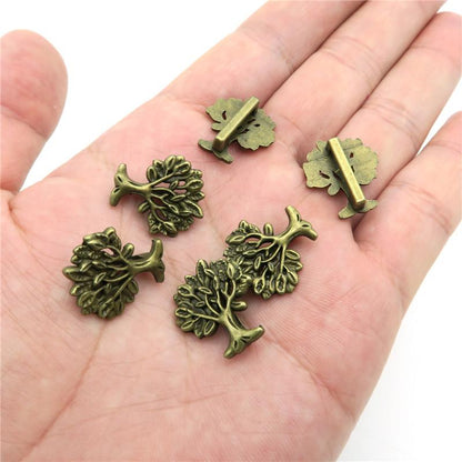 10 Pcs for 10mm flat leather,Antique Brass Tree of Life jewelry supplies jewelry finding D-1-10-64
