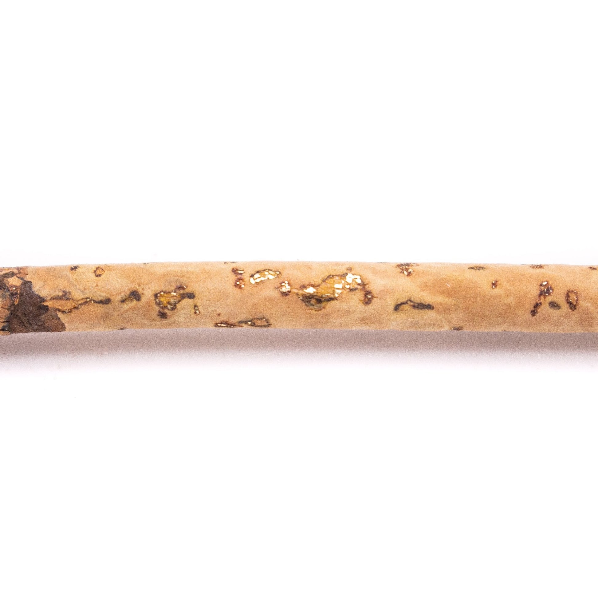 DIY Wood grain Gold flake 4mm Cork Cord | THE CORK COLLECTION