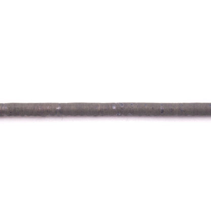10meters  Gray 3mm round cork cord  COR-191