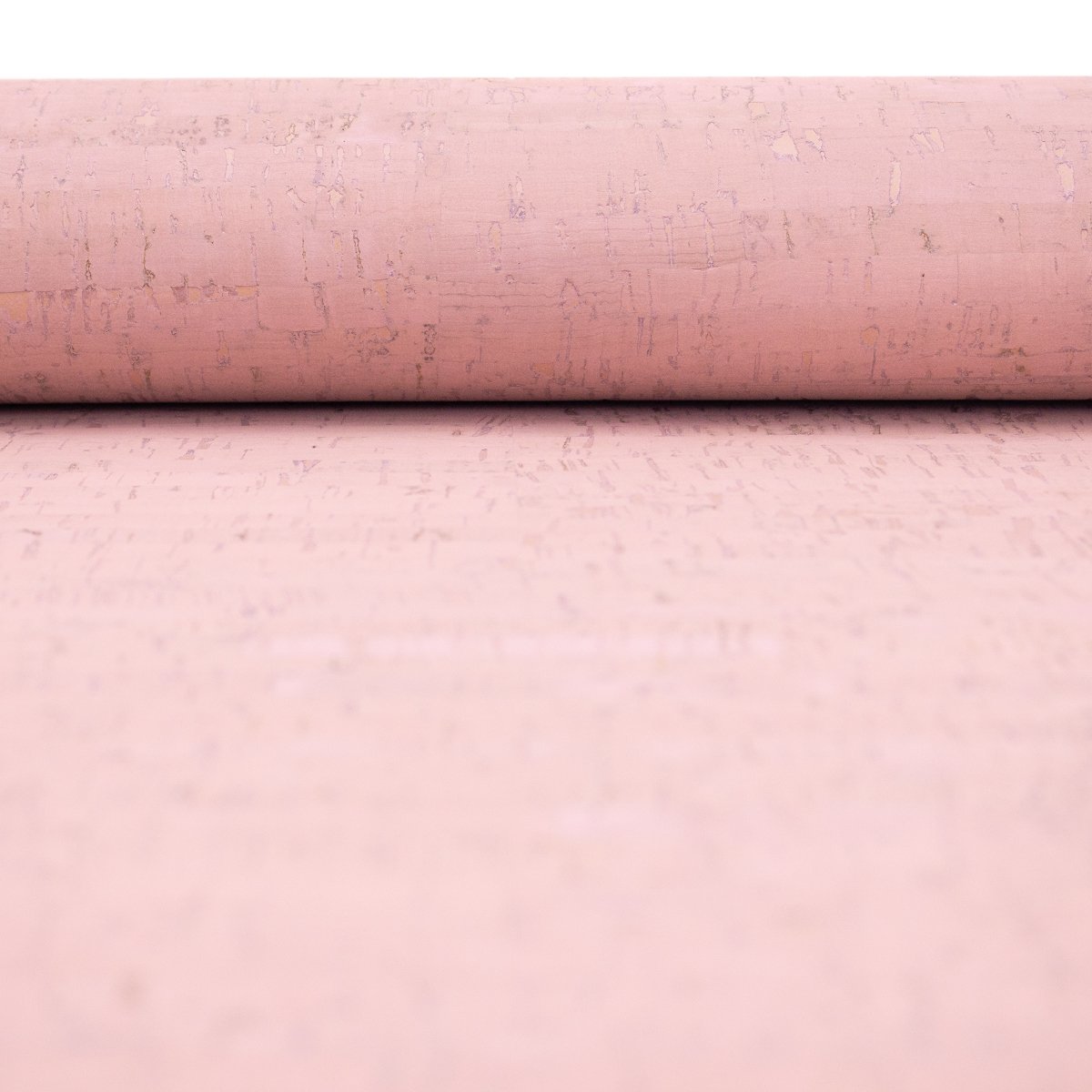 Feuille rustique portugaise COF-339 de textile de liège d'Eco de tissu de liège de couleur rose