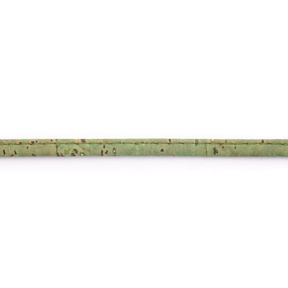 10 mètres de cordon plat en liège vert de 5 mm COR-406 