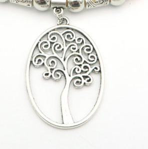 10units Tree of life Necklace pendant jewelry finding suppliers D-3-84
