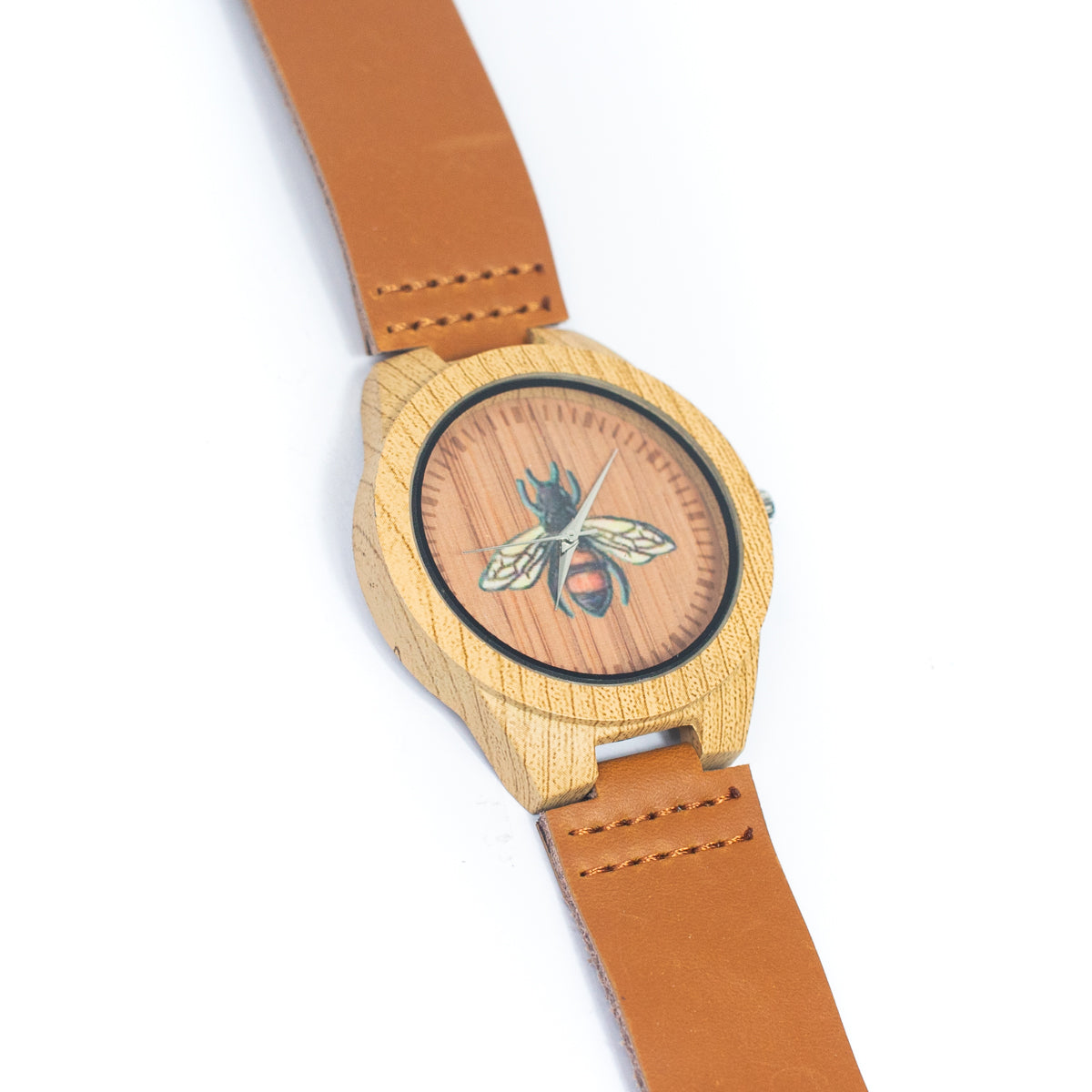 Bee Ladies Quartz Watch Leather Strap | THE CORK COLLECTION