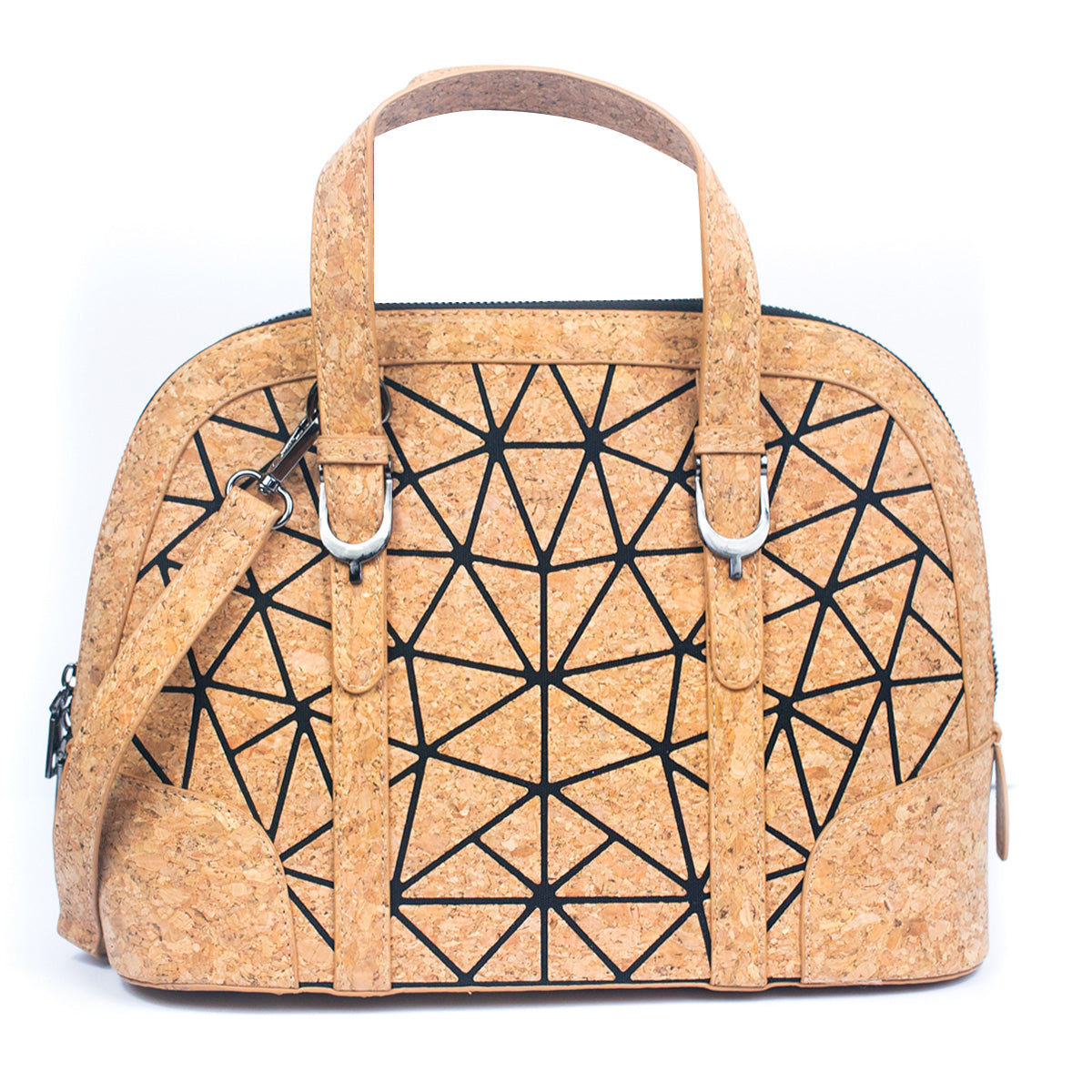Vegan Geometric Cork Handbag for Women | THE CORK COLLECTION