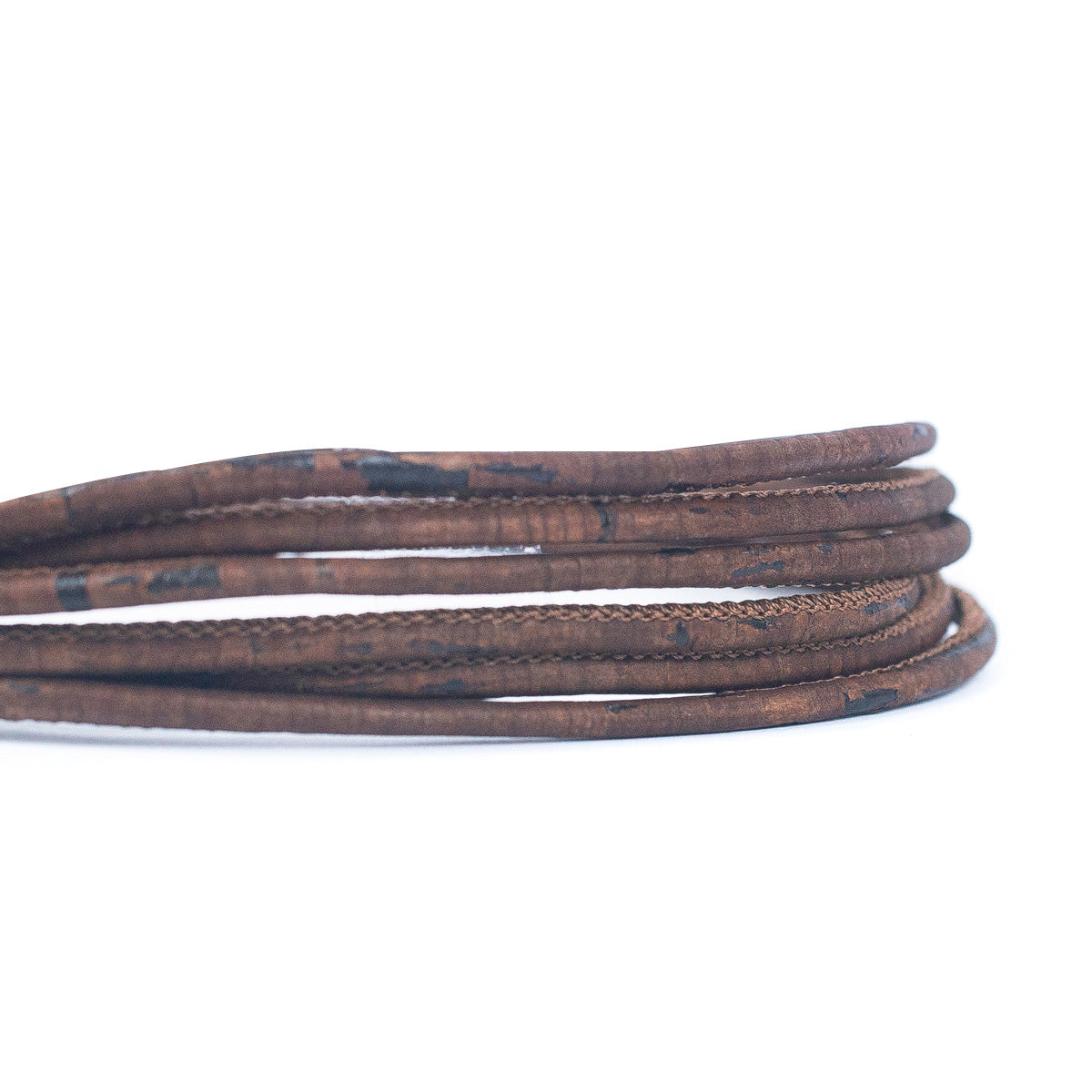10 meters of 3MM Brown Round Cork Cord COR-189