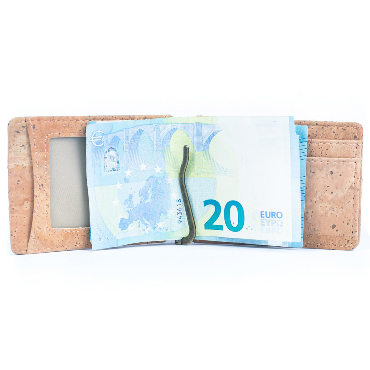 Minimalist Cork Bifold Wallet w/ Money Clip RFID Blocking | THE CORK COLLECTION