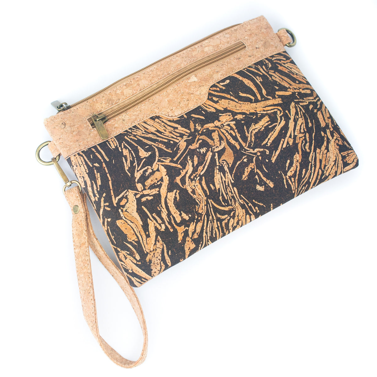 Cork & Coffee Bean Fusion Unisex Crossbody Bag | THE CORK COLLECTION