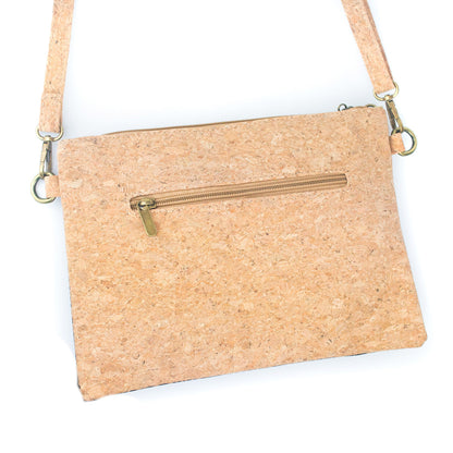 Cork & Coffee Bean Fusion Unisex Crossbody Bag | THE CORK COLLECTION