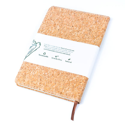 Cork Dairy Notebook w/ Card Holder & Pen Holder | THE CORK COLLECTION