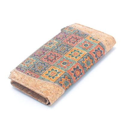 Printed Natural Cork Women's Wallet | THE CORK COLLECTION
