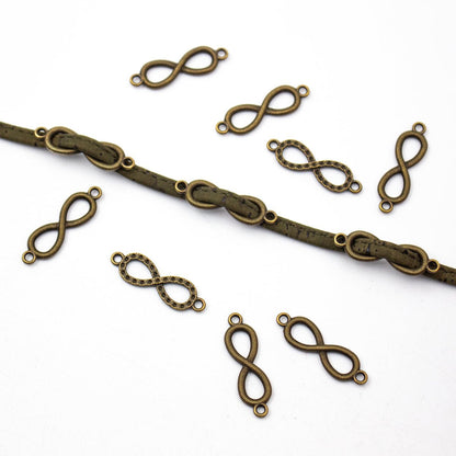 20 unités pendentif infini en bronze antique pour bracelet charmes bijoux trouver des fournisseurs D-3-373-B