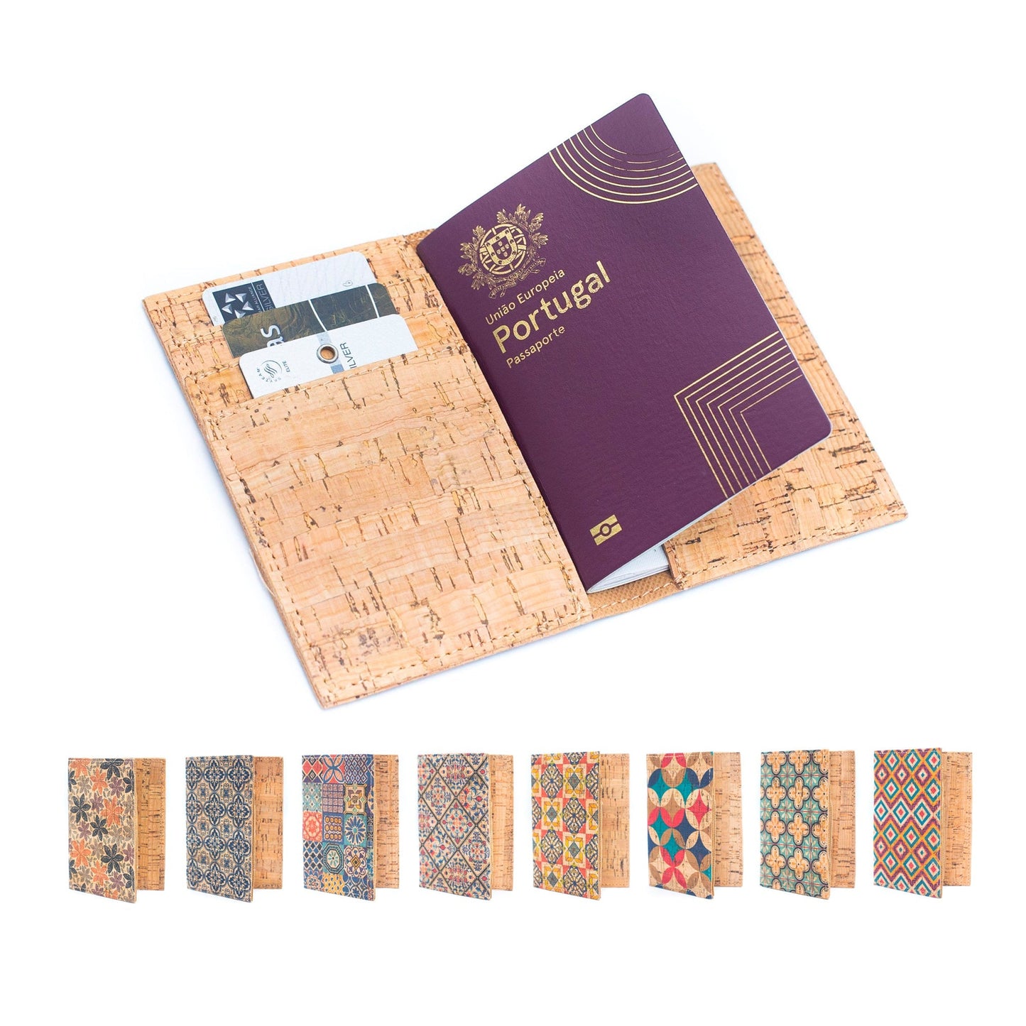 Cork Passport Holder / Passport Wallet (5 Units) | THE CORK COLLECTION