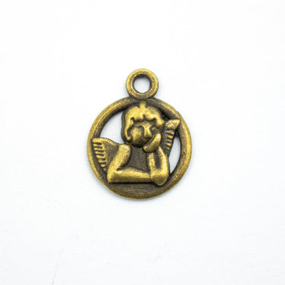 Pendentif de collier en bronze 20 pièces, fournisseurs de recherche de bijoux D-3-198