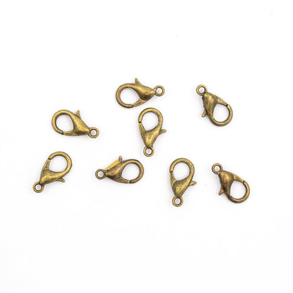 30 pcs Lobster hookclasp for bracelet or necklace DIY, jewelry finding supply D-6-229