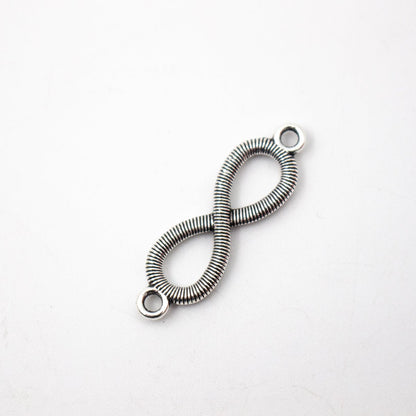 20 units antique silver infinite pendant for bracelet charms jewelry finding suppliers D-3-373-A