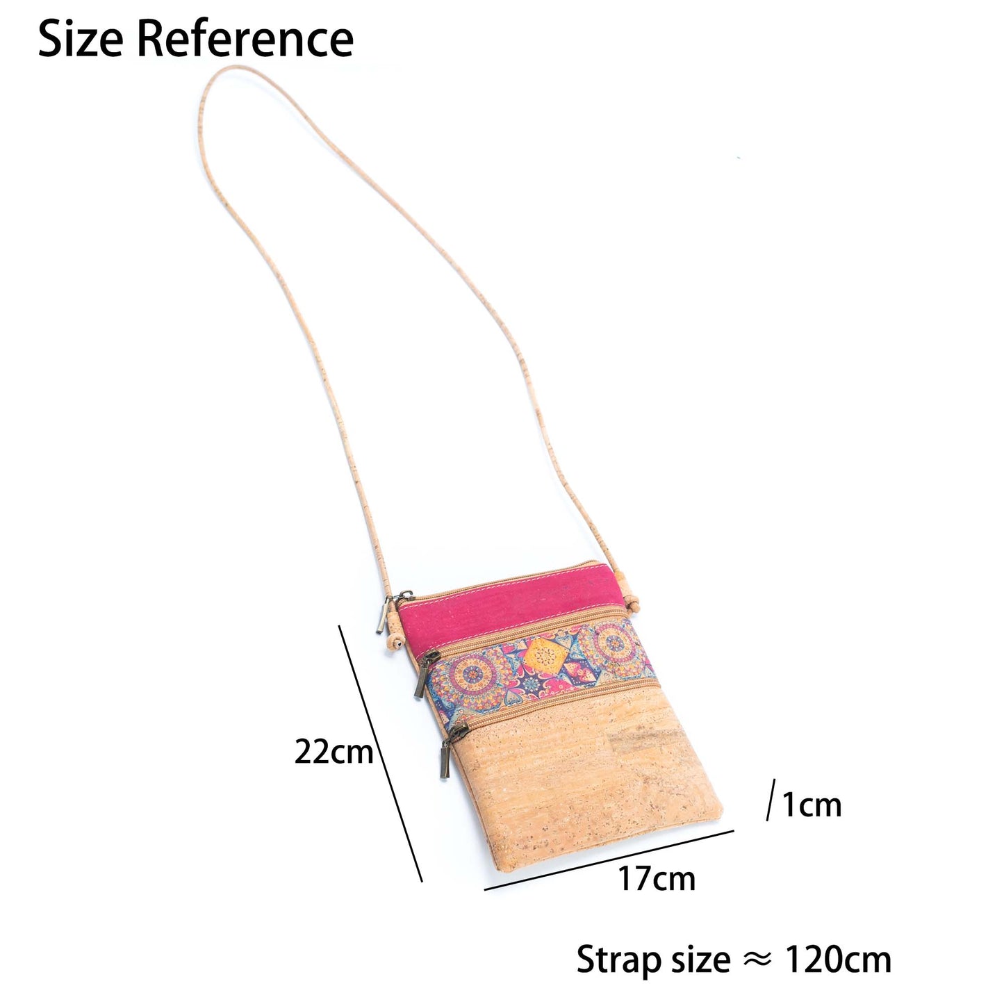 Cork Pattern Stitching Ladies Cork Crossbody Bag | THE CORK COLLECTION