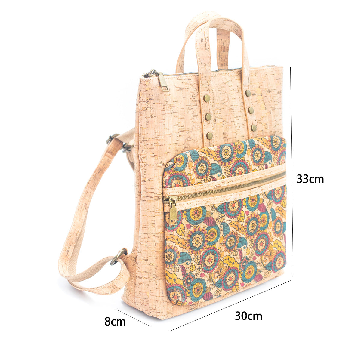 Cork Women's Hand-carry Vegan Backpack | THE CORK COLLECTION