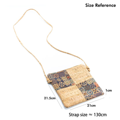Sleek Mini Square Cork Sling Crossbody Bags | THE CORK COLLECTION