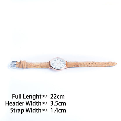 Handmade Cork Watch for Women WA-407（with random box）